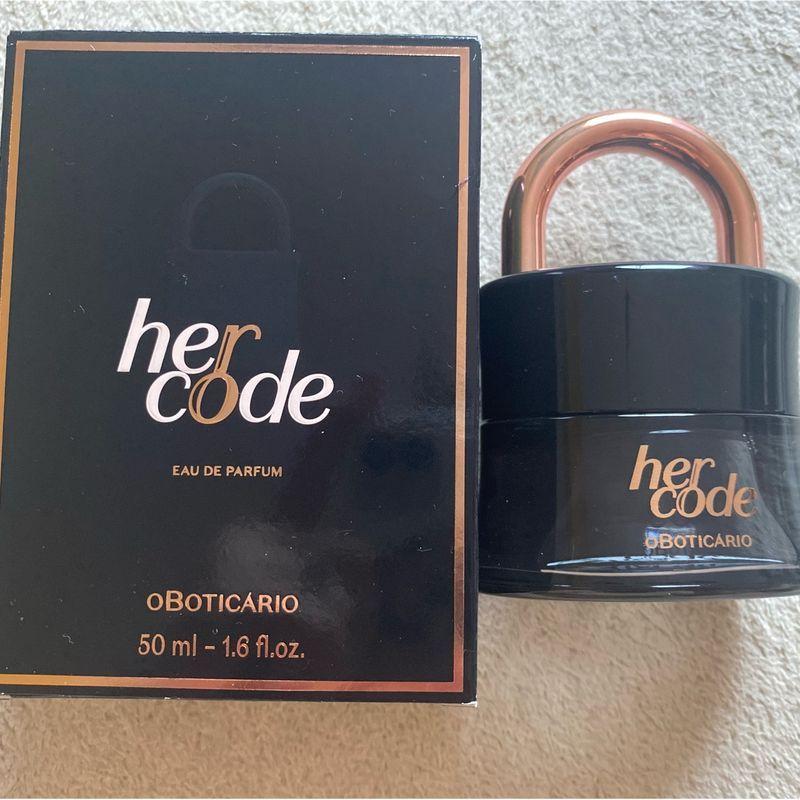 Her Code Eau De Parfum 50ml - OBOTICÁRIO - Perfume Feminino